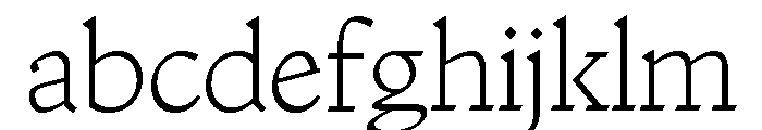 Nicola Display Thin FONT