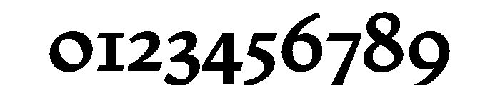 Nicola Medium Font OTHER CHARS