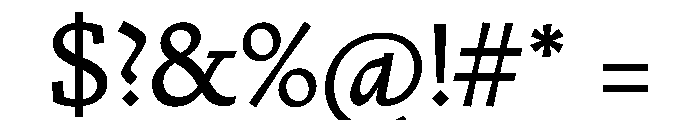 Nicola Regular No 2 Font OTHER CHARS
