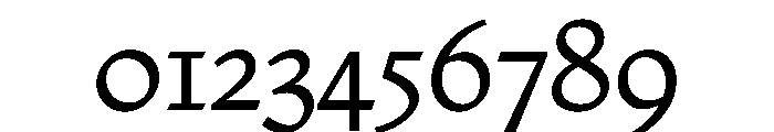Nicola Regular Font OTHER CHARS