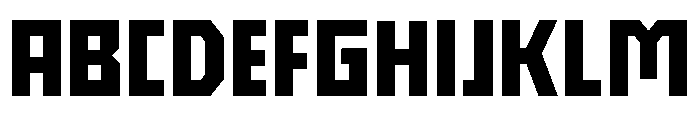 Nielot Black Font UPPERCASE