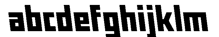 Nielot BlackBackslant FONT
