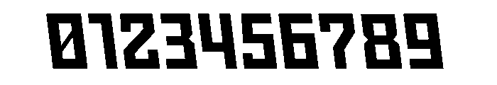 Nielot BoldBackslant Font OTHER CHARS