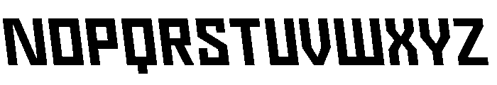Nielot BoldBackslant Font UPPERCASE