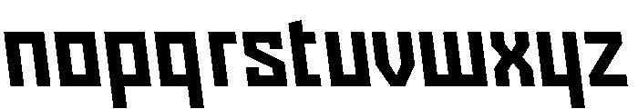 Nielot BoldBackslant Font LOWERCASE