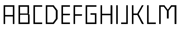 Nielot Light Font UPPERCASE