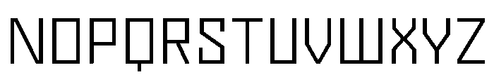 Nielot Light Font UPPERCASE