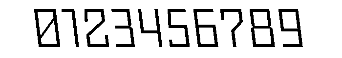 Nielot LightBackslant Font OTHER CHARS