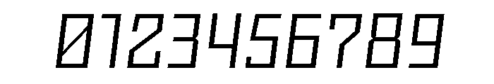 Nielot LightSlant Font OTHER CHARS