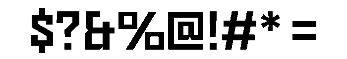 Nielot Medium Font OTHER CHARS