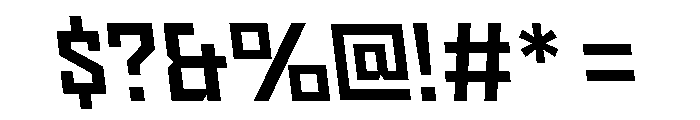 Nielot MediumBackslant Font OTHER CHARS