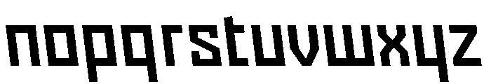 Nielot MediumBackslant Font LOWERCASE