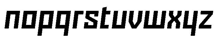Nielot MediumSlant Font LOWERCASE