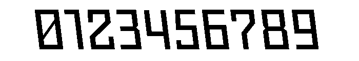 Nielot RegularBackslant Font OTHER CHARS