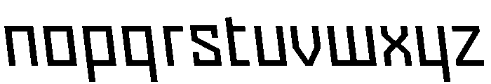 Nielot RegularBackslant Font LOWERCASE