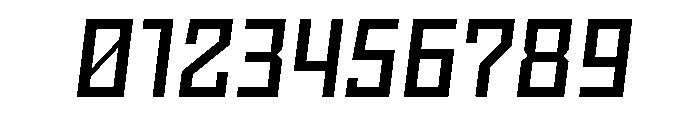 Nielot RegularSlant Font OTHER CHARS
