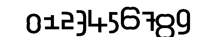 Nieuk Sharp Font OTHER CHARS
