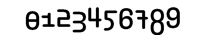 NieukMono Round Font OTHER CHARS