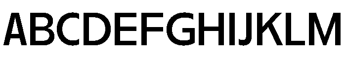 Nikkei Journal Regular 5 Font UPPERCASE