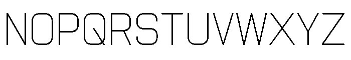 Nikkei Line Regular 2 Font UPPERCASE