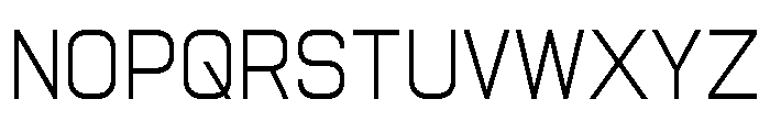 Nikkei Line Regular 3 Font UPPERCASE