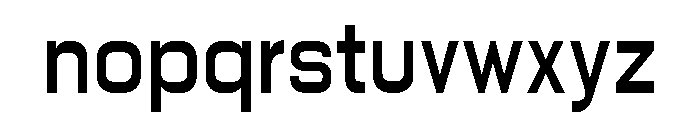 Nikkei Line Regular Font LOWERCASE