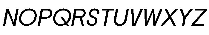 Nikkei Maru Regular 13 Font UPPERCASE