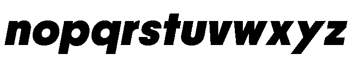 Nikkei Maru Regular 17 Font LOWERCASE
