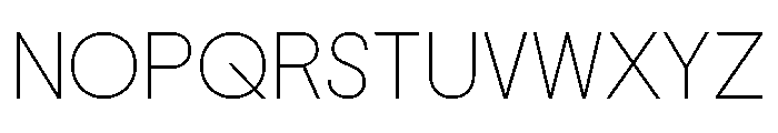 Nikkei Maru Regular 2 Font UPPERCASE