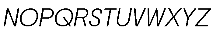 Nikkei Maru Regular 30 Font UPPERCASE