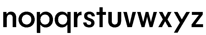 Nikkei Maru Regular Font LOWERCASE