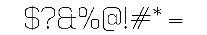 Nikkei Pacific Regular 2 Font OTHER CHARS