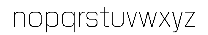 Nikkei Pacific Regular 2 Font LOWERCASE