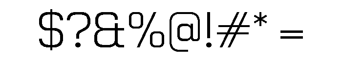 Nikkei Pacific Regular 3 Font OTHER CHARS