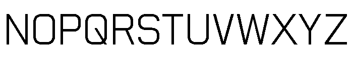 Nikkei Pacific Regular 3 Font UPPERCASE
