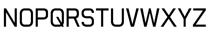 Nikkei Pacific Regular 4 Font UPPERCASE
