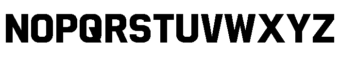 Nikkei Pacific Regular 7 Font UPPERCASE