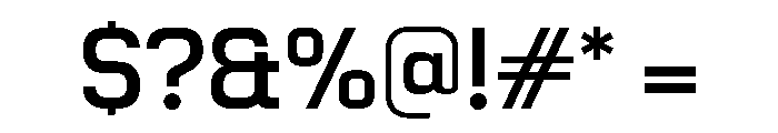 Nikkei Pacific Regular Font OTHER CHARS