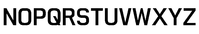 Nikkei Pacific Regular Font UPPERCASE