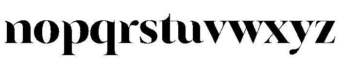 Ninna Black Font LOWERCASE