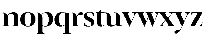Ninna Bold Font LOWERCASE