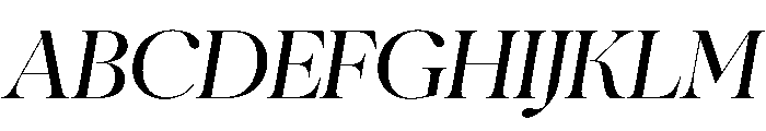 Ninna BookItalic Font UPPERCASE