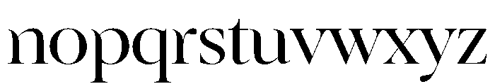 Ninna Book Font LOWERCASE