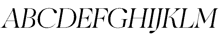 Ninna Italic Font UPPERCASE