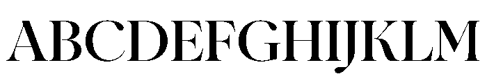 Ninna Medium Font UPPERCASE