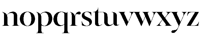 Ninna Medium Font LOWERCASE