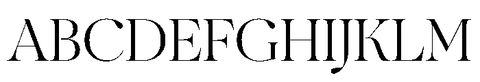 Ninna Regular Font UPPERCASE