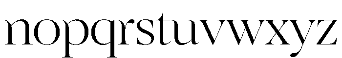 Ninna Regular Font LOWERCASE