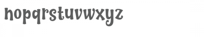 Nilky and Miky Font LOWERCASE