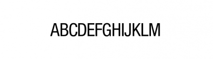 Nimbus Sans Novus Complete D Condensed Medium Font UPPERCASE
